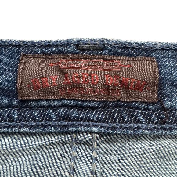 James Jeans Dry Aged Denim Women's Size 27 Y2K Vintage low rise bootcut 1247 - Picture 4 of 16